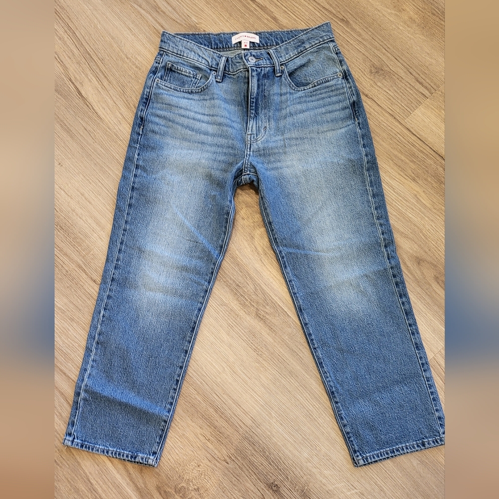 Lucky Brand High Rise Crop Jeans